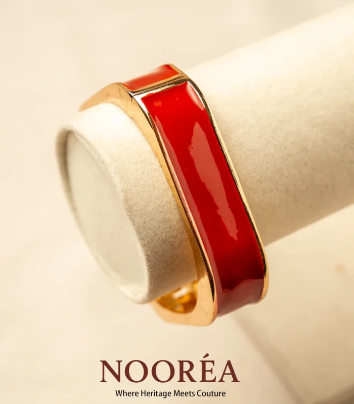 Red Enigma bangle