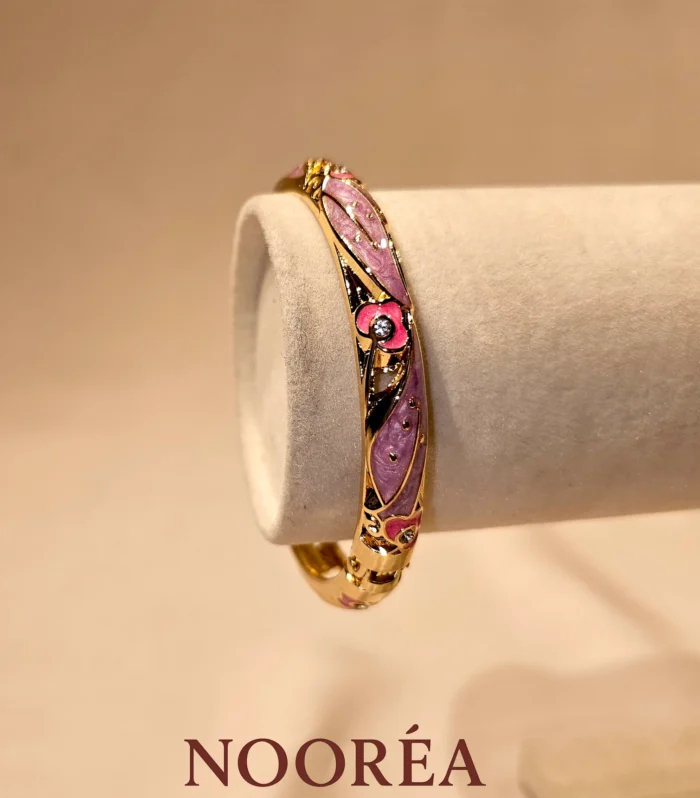 Lilac Bloom Bangle