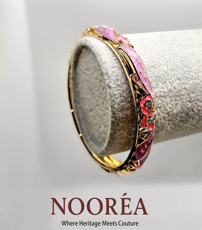 Rosetta Charm Bangle