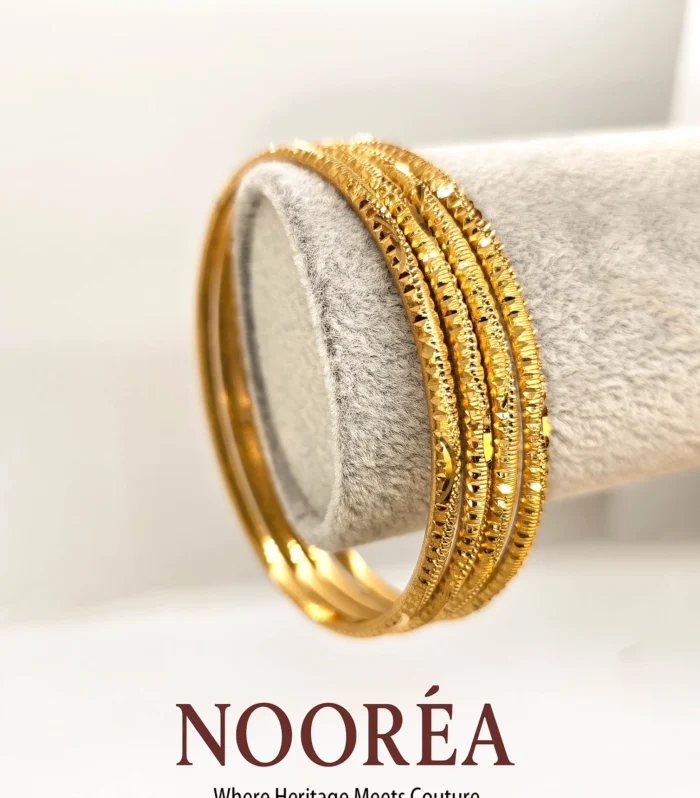 Pure Gold Minimalist Bangles