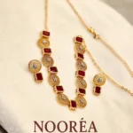 Raktima Ruby Chain Set
