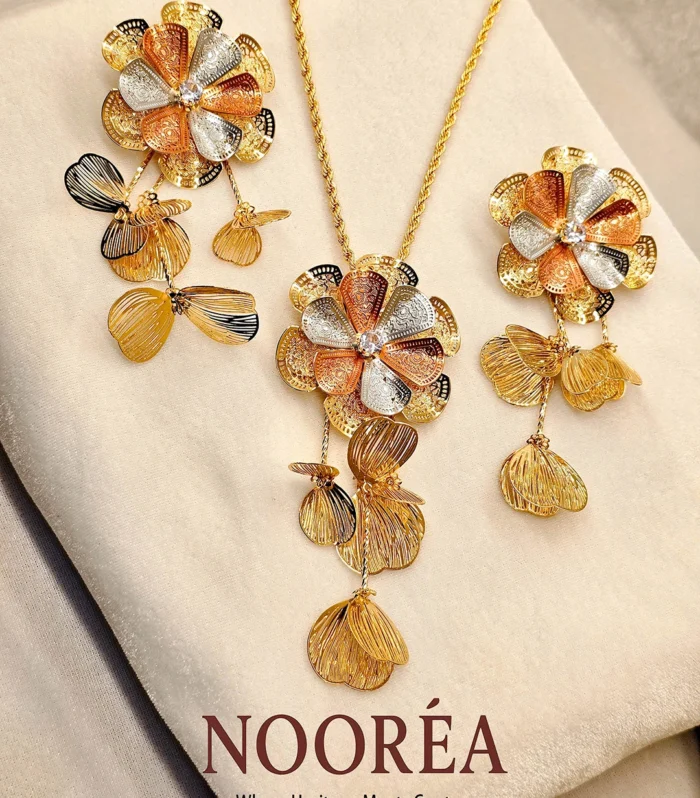 Gulbahar Antique Floral Set