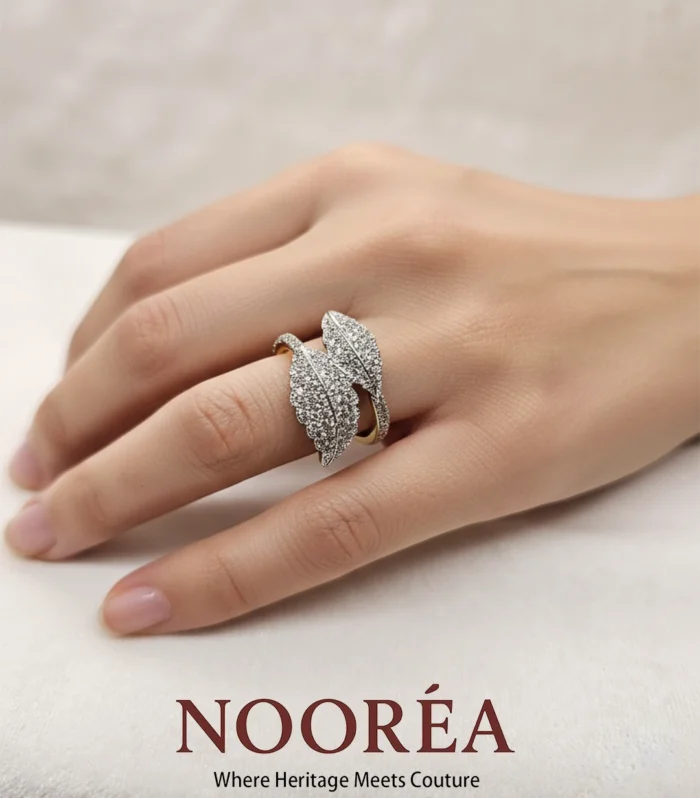 Shimmering Leaf Motif