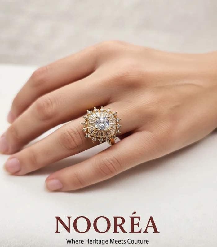 Sunburst Statement Ring