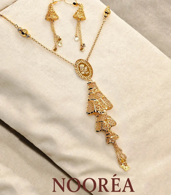 Antique Leaf Drop Set