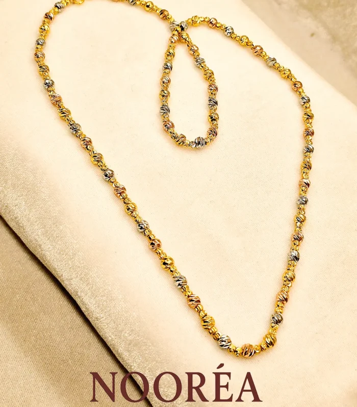 Golden Bead Luxe Chain