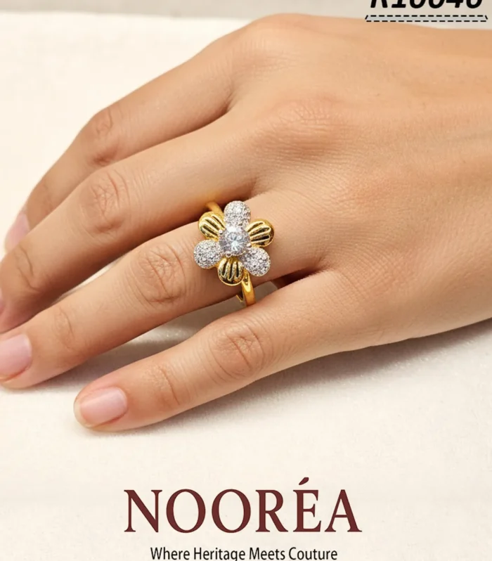 Petite Bloom Charm Ring
