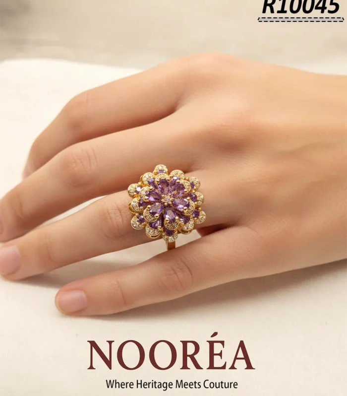 Royal Amethyst Spark Ring