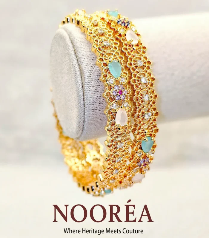 Pastel Petal Grace Bangle